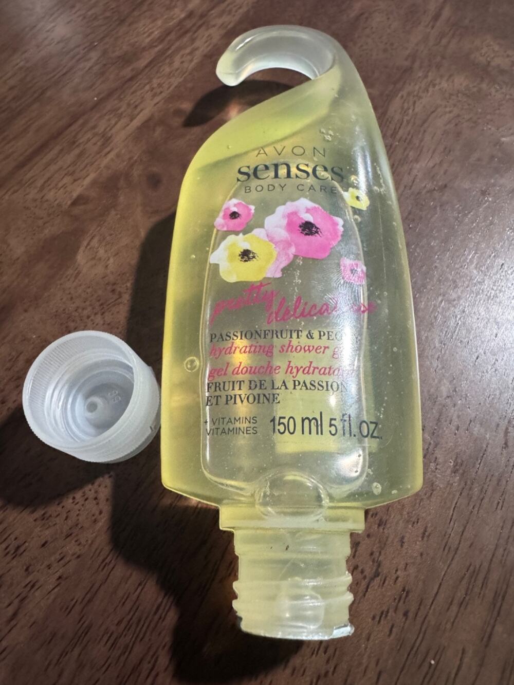 Avon senses shower gel “passionfruit & peony”